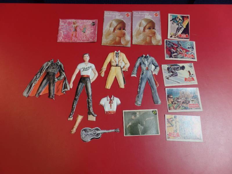 lot 262 image: Zorro Paper Dolls and Barbie Books