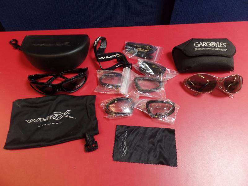 lot 282 image: Willey X and Gargoyle Tactical Glasses