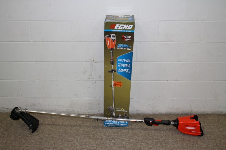 lot 2 image: Echo Professional-grade 58v cordless string trimmer