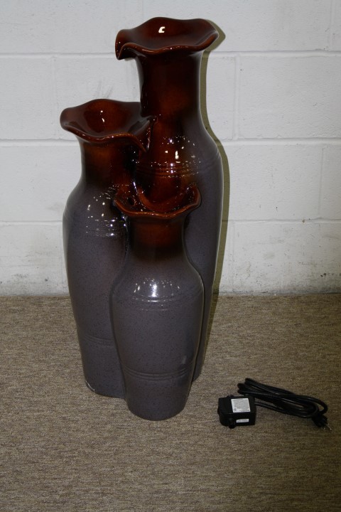 lot 13 image: Ceramic Fountain by Hampton Bay