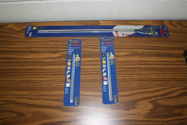 lot 53 image: BOSCH Multi-construction drill bits