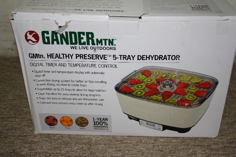 lot 131 image: Gander Mtn. 5 Tray Dehydrator