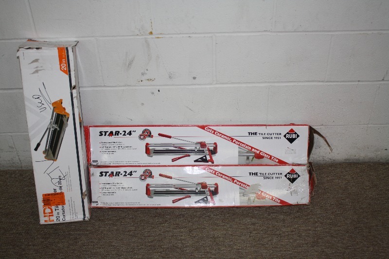 lot 154 image: Tile Cutters