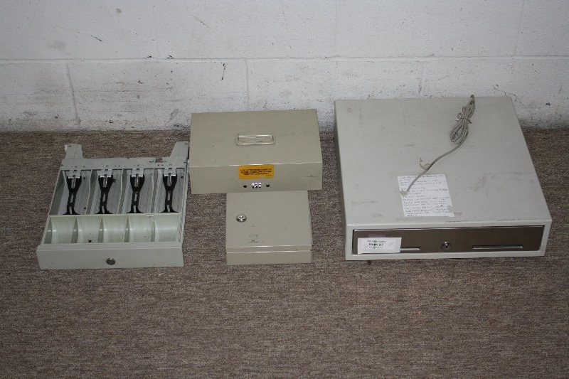lot 167 image: Cash Boxes and Drawers