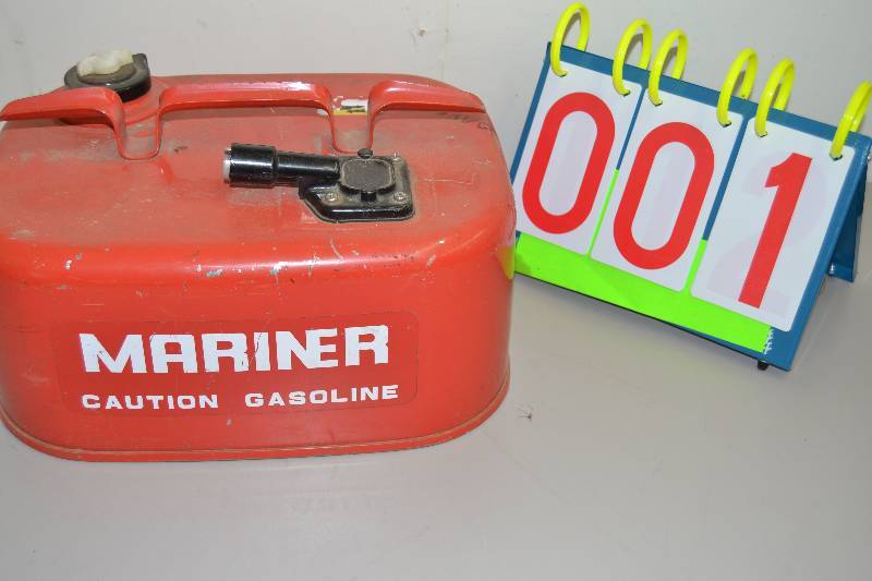 lot 1 image: Mariner Gas Can