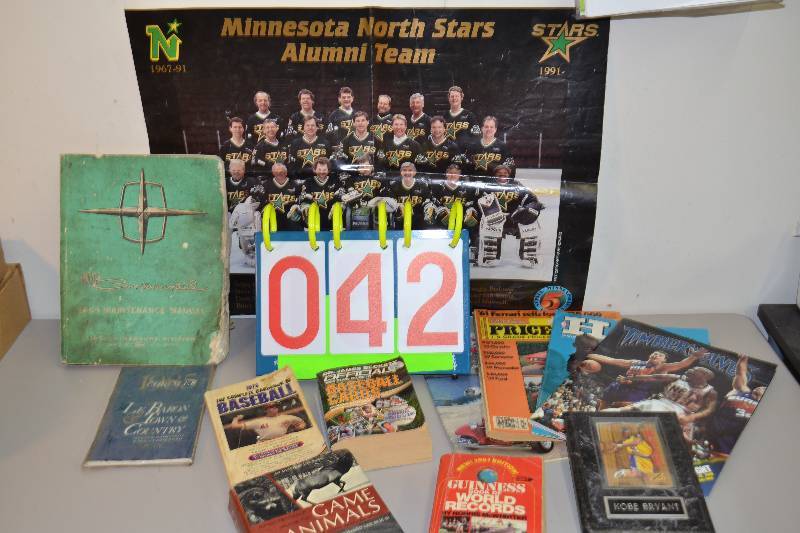 lot 42 image: Books, Magazine, Poster