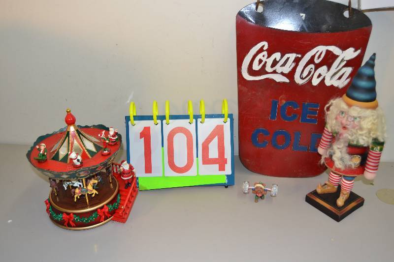 lot 104 image: Christmas and Coca- Cola
