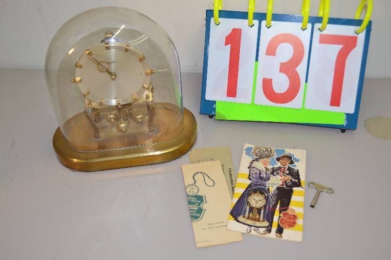 lot 137 image: German Kundo Clock