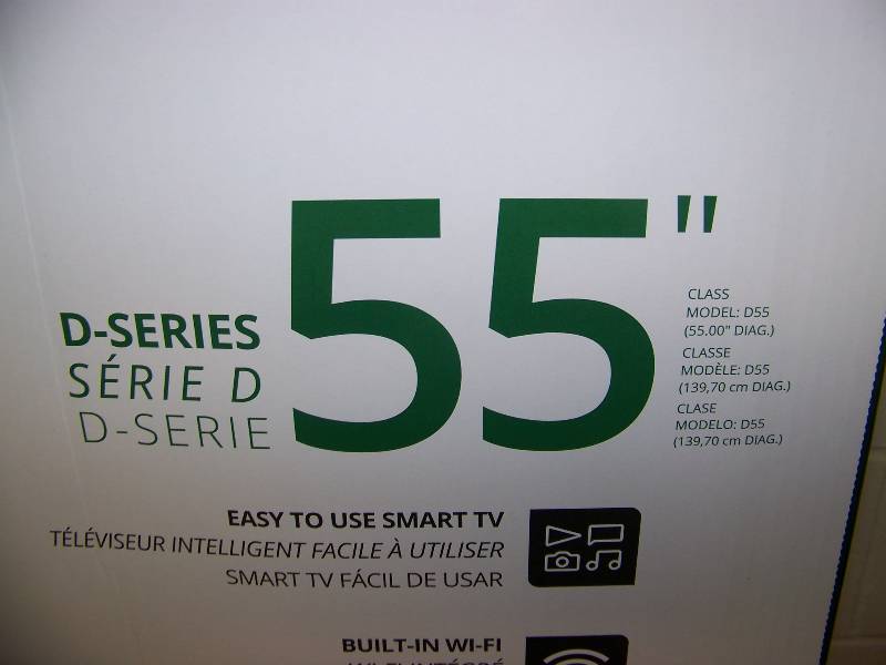lot 1 image: 55, Vizio, D-Series, Full-Array, Ultra HD, LED, SMART Television  TV - BRAND NEW in sealed box