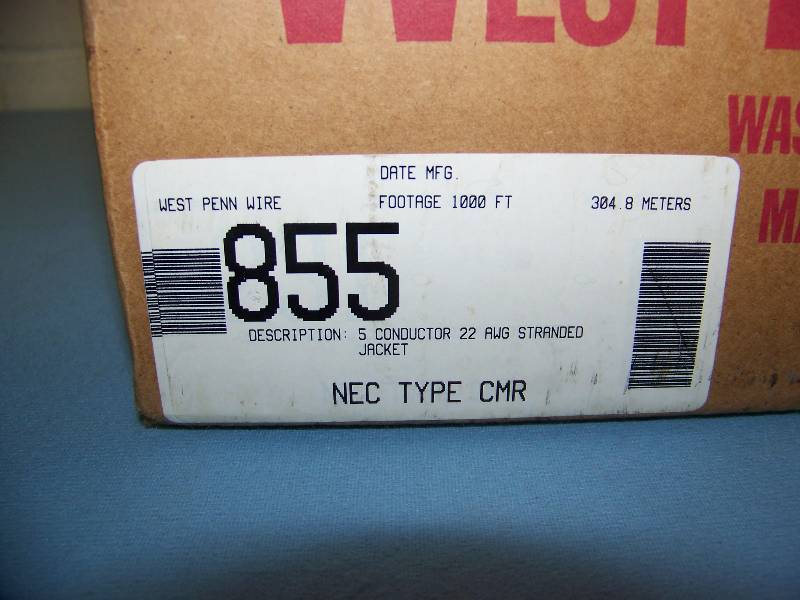 lot 48 image: West Penn Wire, 855 Wire - BRAND NEW
