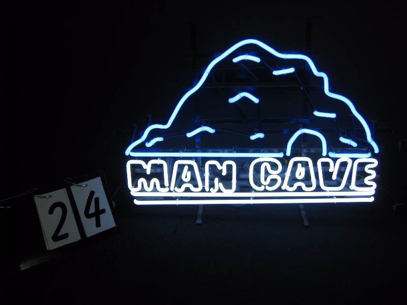lot 24 image: Man Cave neon - the name says it all