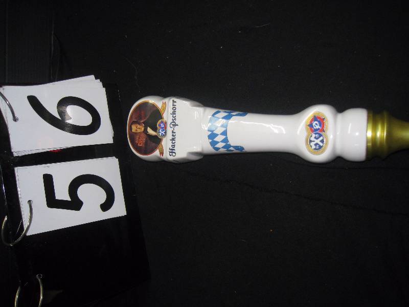 lot 56 image: Hacker-Pschorr ceramic tap handle - New in Box