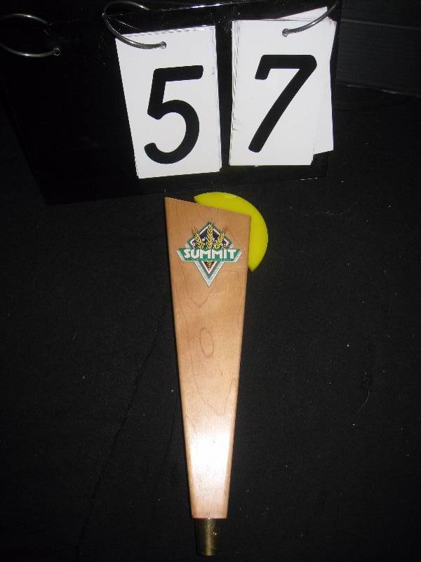 lot 57 image: Summit HefeWeizen tap handle - New