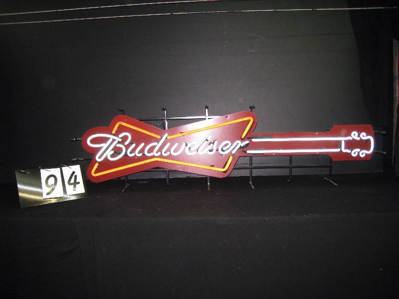 lot 94 image: Bud Light guitar - long version