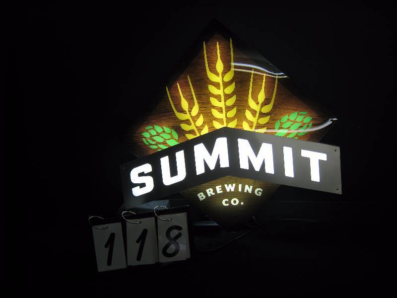 lot 118 image: Summit Brewing LED Light up