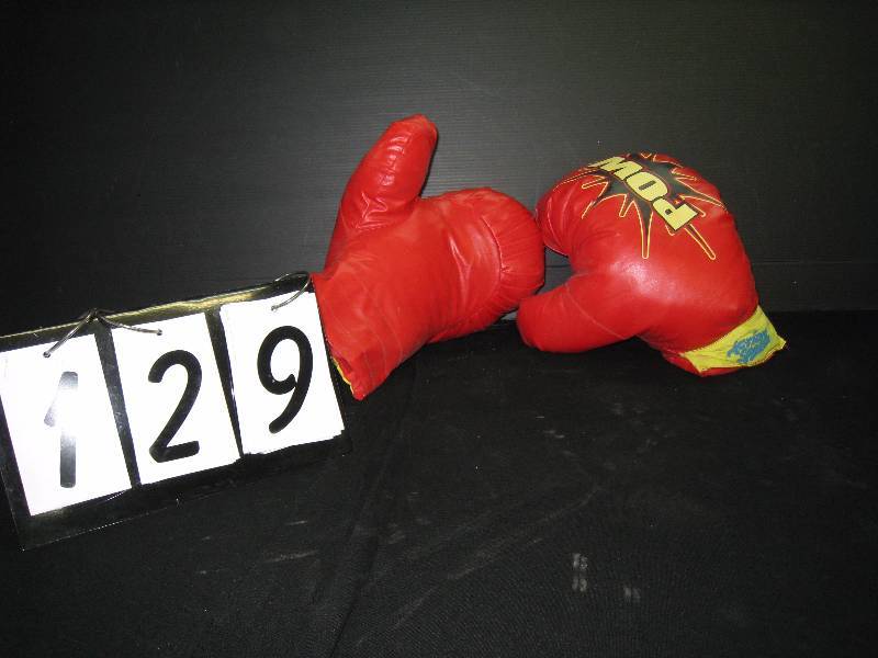 lot 129 image: Boxing Gloves POW - for display only