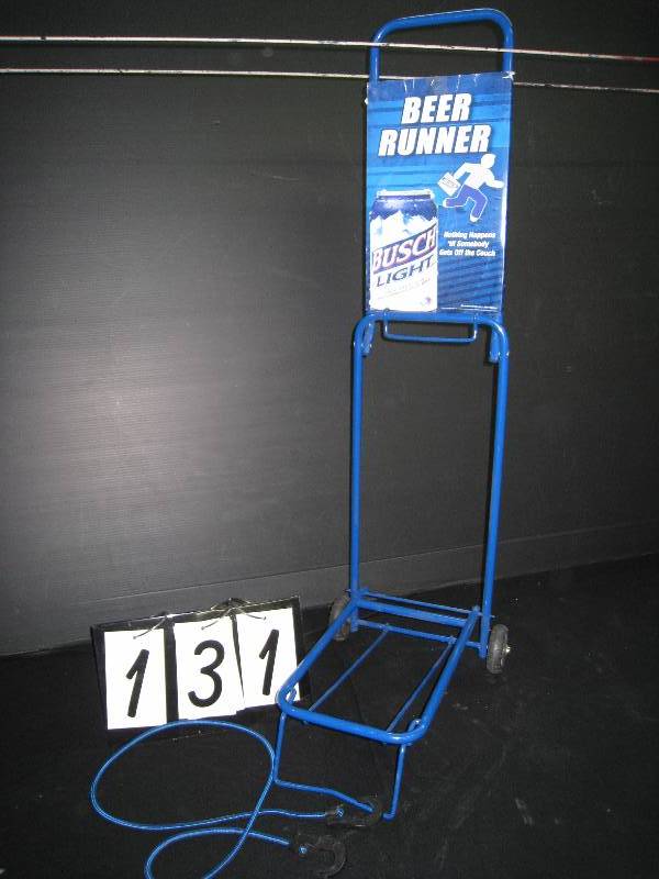 lot 131 image: Busch Light beer caddy - Natty Caddy