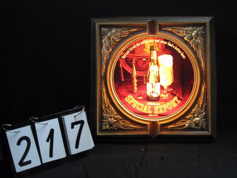 lot 217 image: Special Export light up