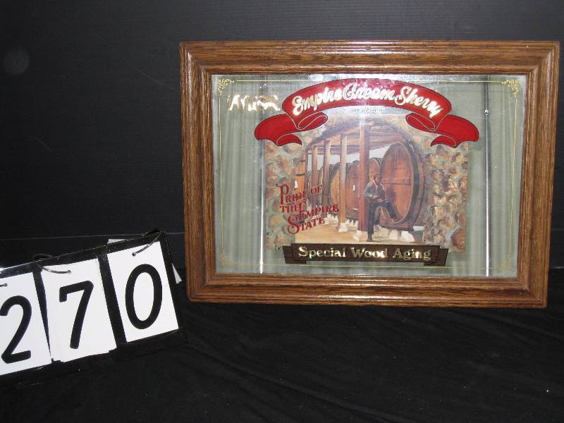 lot 270 image: Taylor Empire Sherry mirror