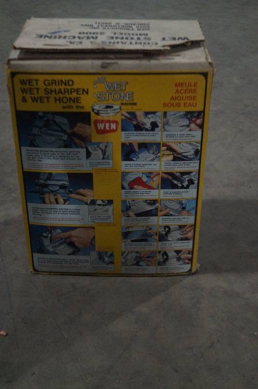 Wet Stone Sharpening Machine