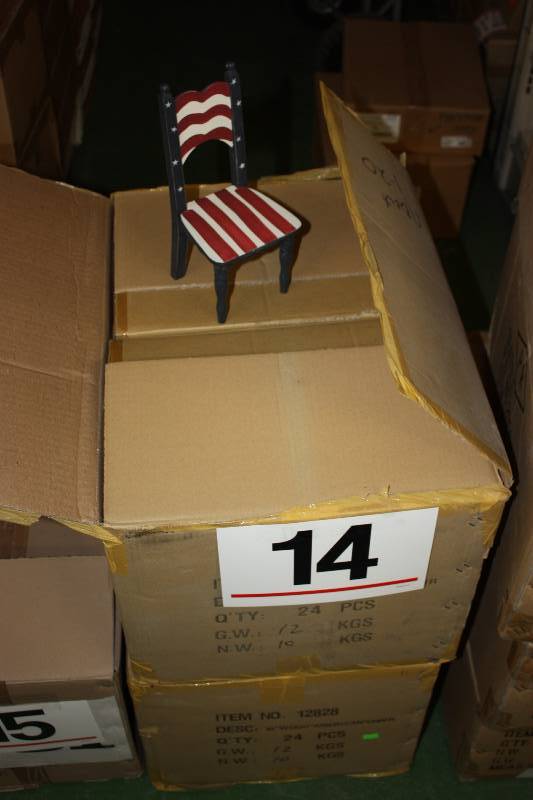 lot 14 image: 10 Wood American Chair     Quantity 48