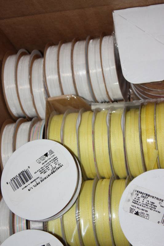 lot 32 image: Assorted Berwick Ribbon Rolls #31036     Quantity 648