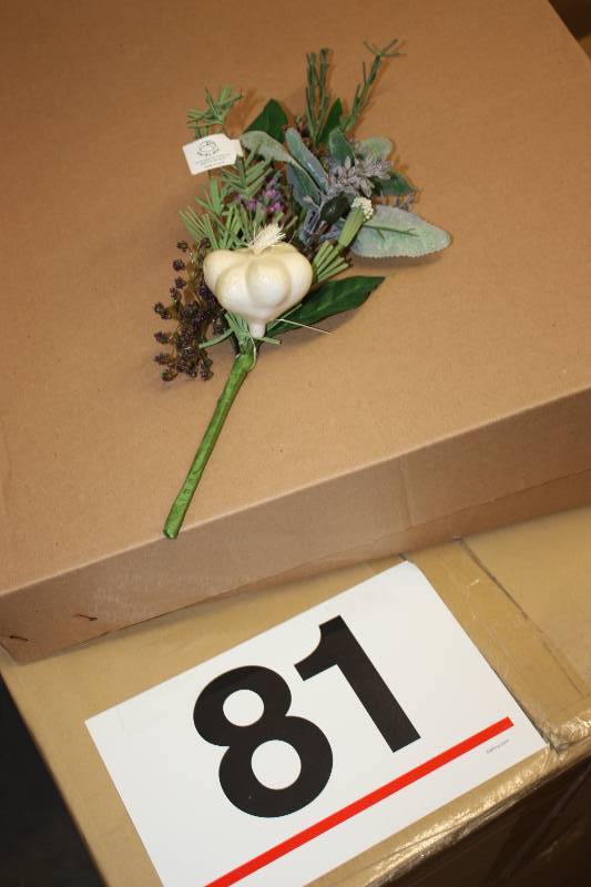 lot 81 image: 12 assorted  Herb vegetable pick #30205     Quantity 240