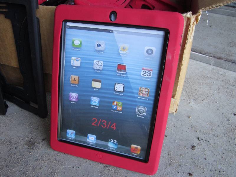 Box of iPad Cases