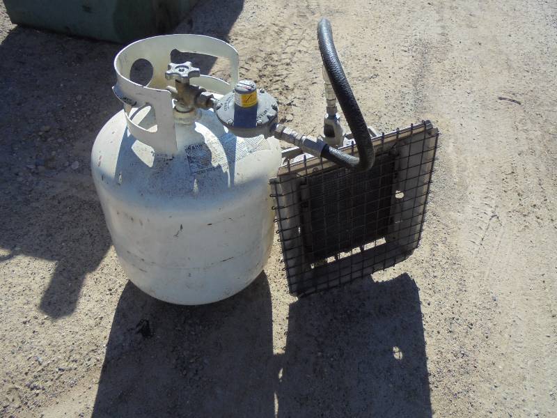 Propane Tank & Heater