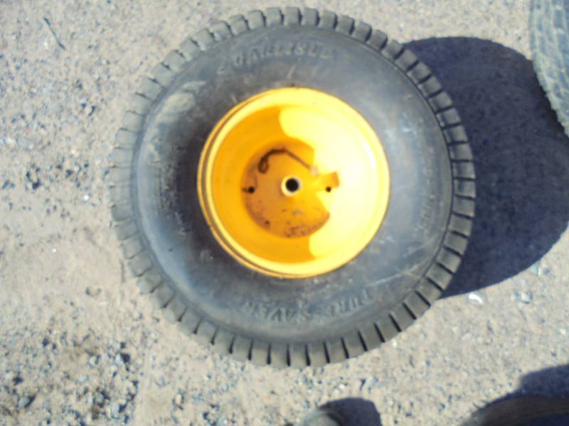 Tire - CARLISLE 20x8.00x8 Turfsaver Tire & Rim