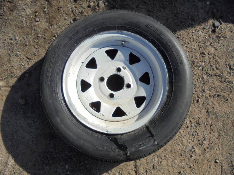 Tire - RADIAL All Season Tire on 4 Hole Rim, P15580R13