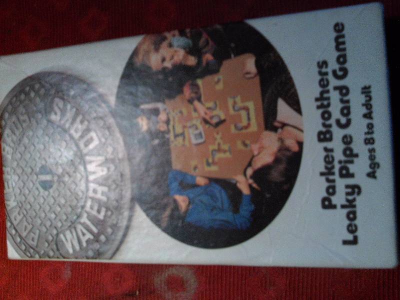 VINTAGE PARKERS BROTHERS LEAKY CARD GAME