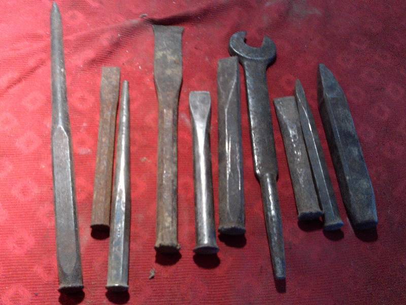 punches and chisels