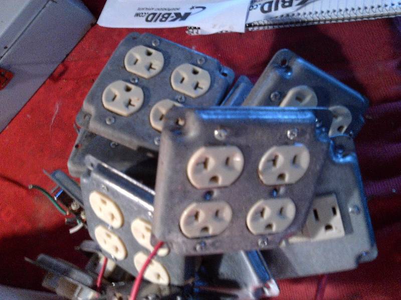 electrical outlets and switches