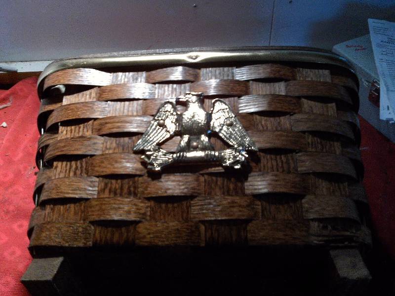 vintage sewing basket