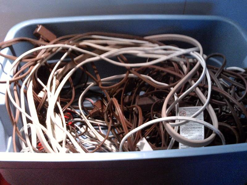 box of extension cords