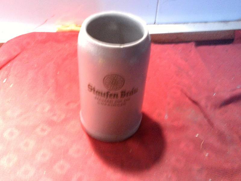 VINTAGE STAUFEN BRAU BEER MUG