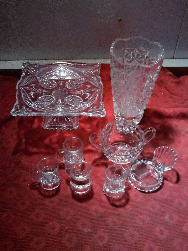 VINTAGE CRYSTAL GLASSWEAR