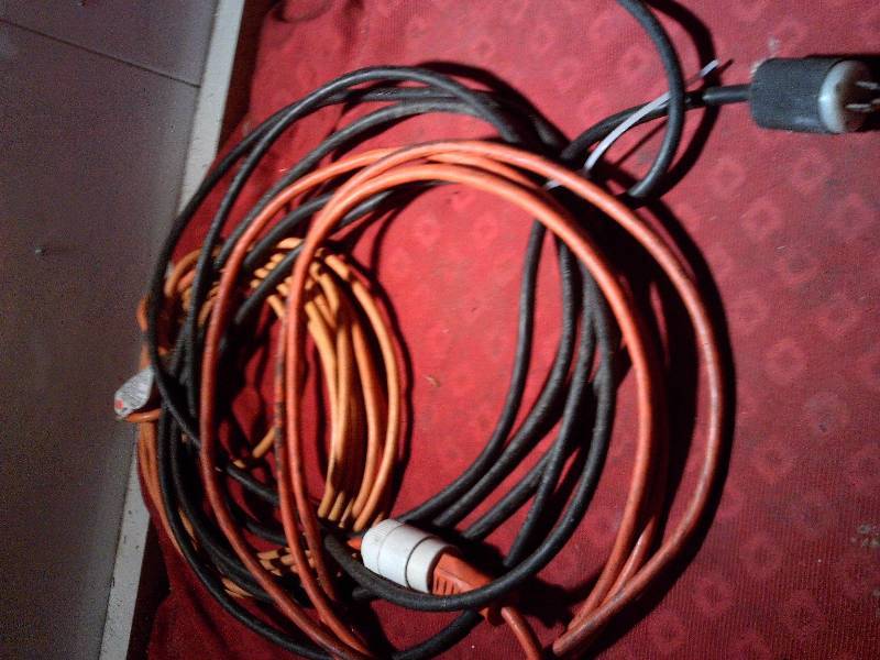 3 HEAVY EXTENSION CORDS