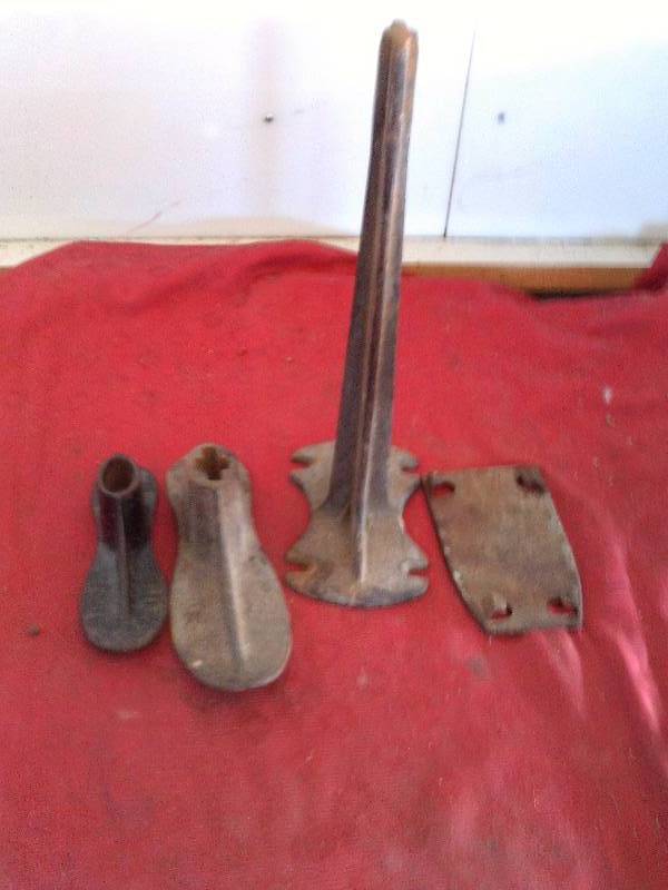 ANTIQUE IRON SHOE STRETCHERS