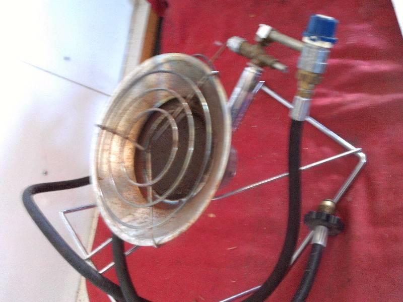 PROPANE SUNFLOWER HEATER