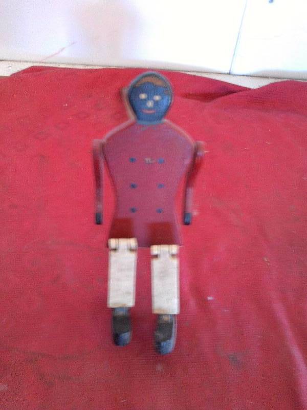 VINTAGE STICK MAN YARD ORNAMENT