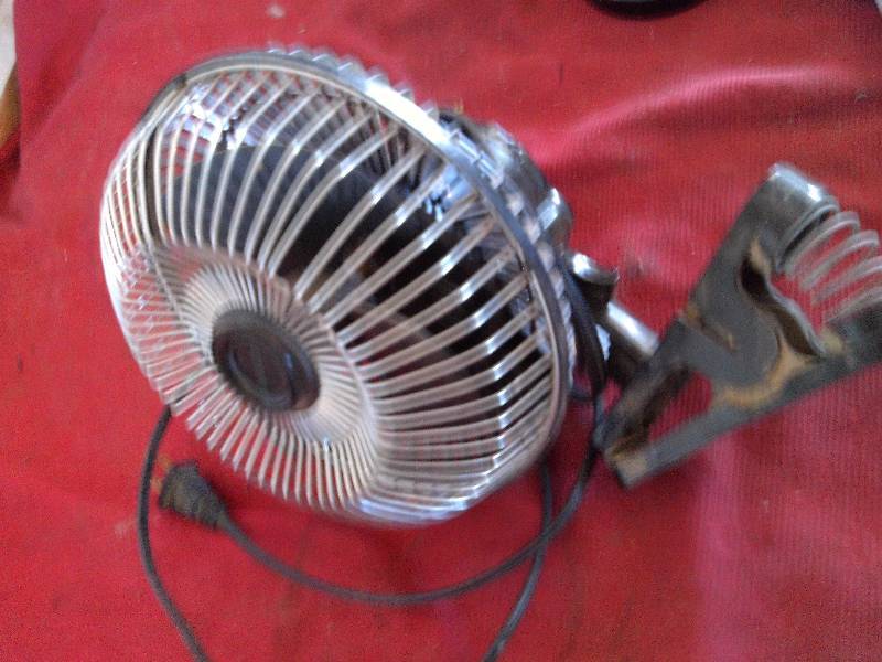 CLIP ON SHOP FAN