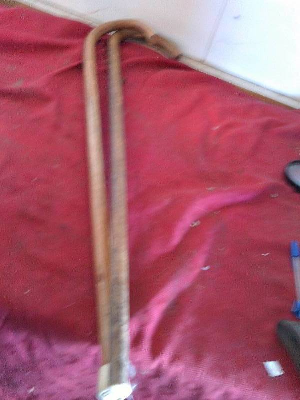 2 VINTAGE WOOD CANES