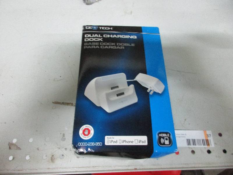 Dual charging dock