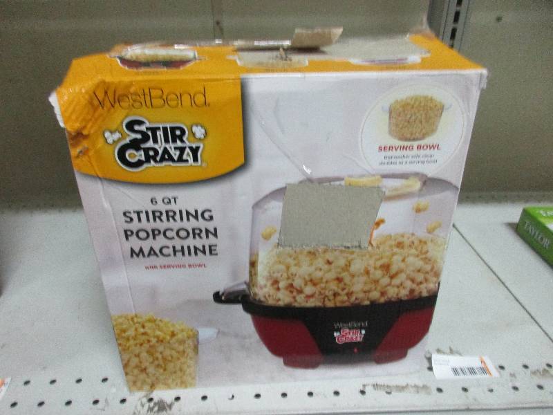 Stir Crazy Popcorn Machine