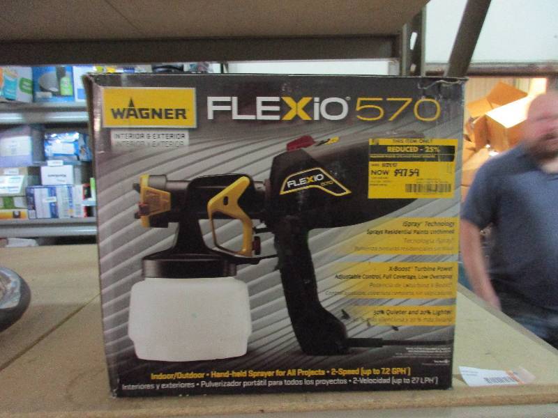 Flexio 570 paint gun