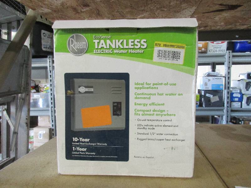 Tankless water heater
