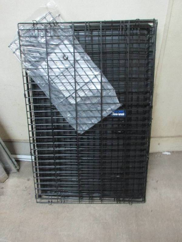 Large folding dog kennel