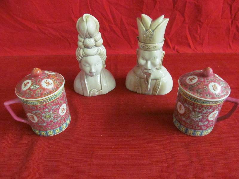 Oriental statues
